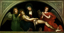 The Virgin and Two Angels Weeping over the Dead Body of Christ