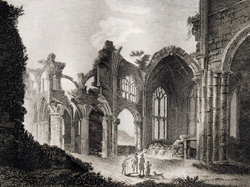 Plate 28, Melrose Abbey