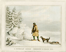 A Siberian Exile Shooting a Black Fox