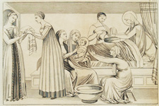 PLATE XXVII: BIRTH OF THE VIRGIN (GADDI)