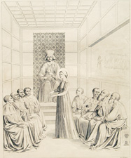 PLATE ILII [SIC, SHOULD BE XLII]: ST CATHERINE DISPUTING...(MASACCIO)