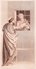PLATE XLIII: ST. PAUL VISITING ST. PETER IN PRISON (MASACCIO)