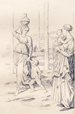 PLATE XLVII: [A GROUP OF WOMEN AND CHILDREN] (GOZZOLI)