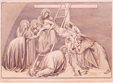 PLATE XXIII: CHRIST TAKEN DOWN FROM THE CROSS (CAPANNA)