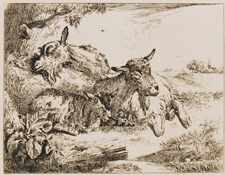 rare etching by Ottley