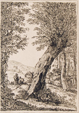 rare etching by Ottley