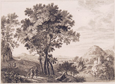 rare etching by Ottley