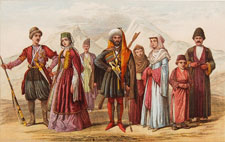 Georgian, Circassian,  and Armenian Race