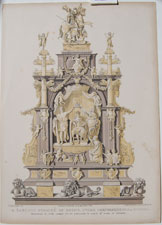 A Cabinet Formed of Ebony, Ivory, Tortoiseshell & Silver