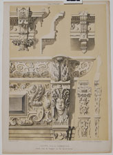 Fireplace at Crewe Hall, Cheshire