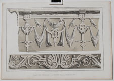 Plaster Friezes from Crewe Hall, Cheshire