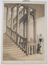 Staircase at Audley End, Essex