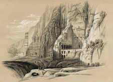 Excavation at the Eastern End of the Valley, Petra