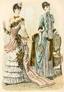 Godey's Fashions from the 1860s