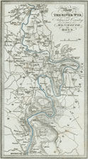 Map of the River Wye