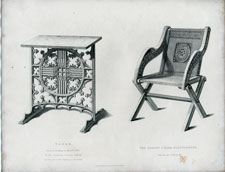 Table, Abbot's Chair Glastonbury