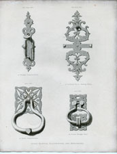 Door Handle, Escutcheon, and Knockers