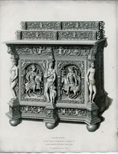 Cabinet of the time of Elizabeth or James 1st