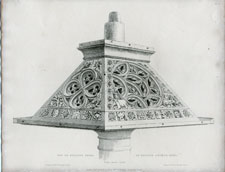 Top of Reading Desk from Detling Church, Kent