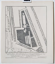 Plan of Duck Island in St. James's Park...