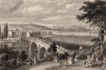 Perth Bridge, North Inch. &c.
