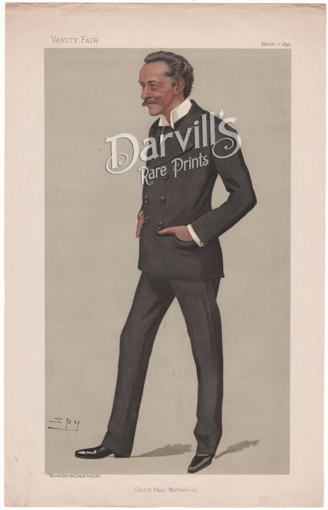 Count Paul Wolff Metternich March 7 1895