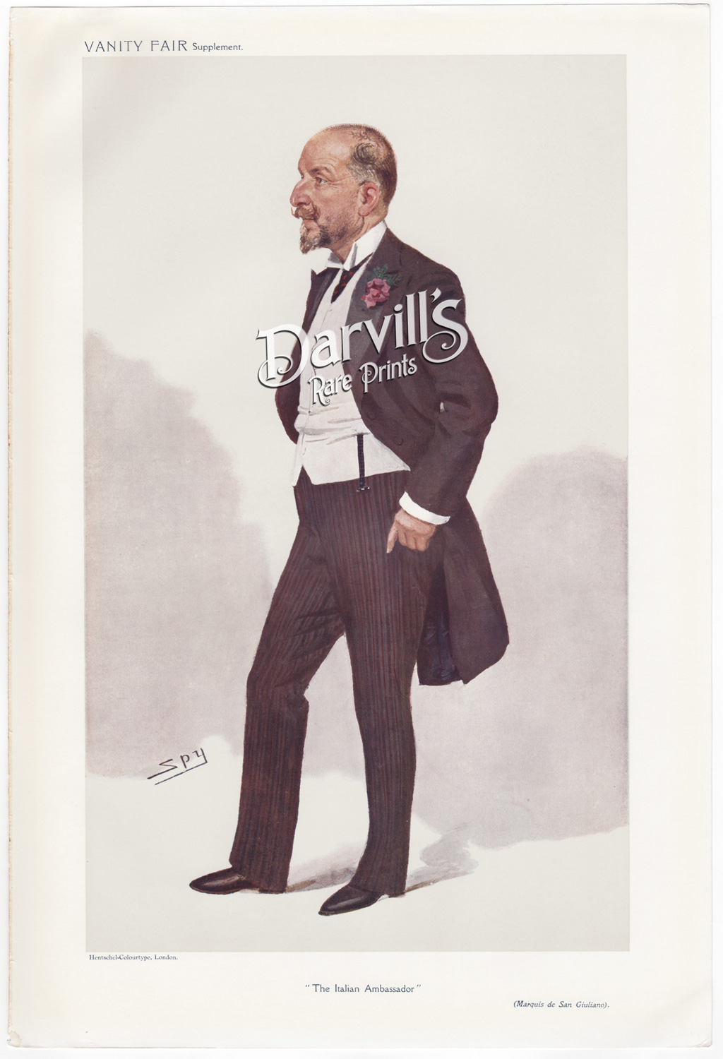 Italian Ambassador Marquie de San Giuliano Feb 19 1908