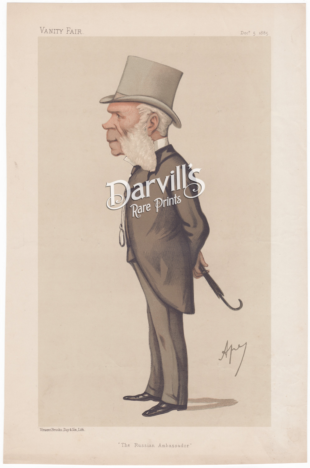 M de Staal Russian Ambassador Dec 5 1885