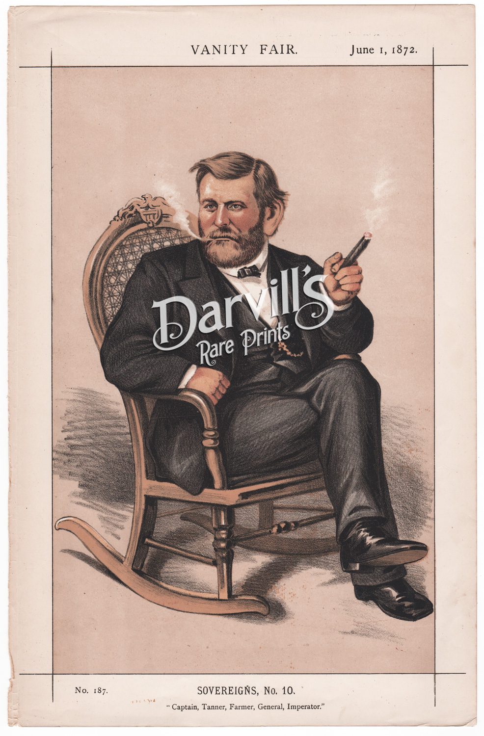 General Ulysses S Grant President 1872