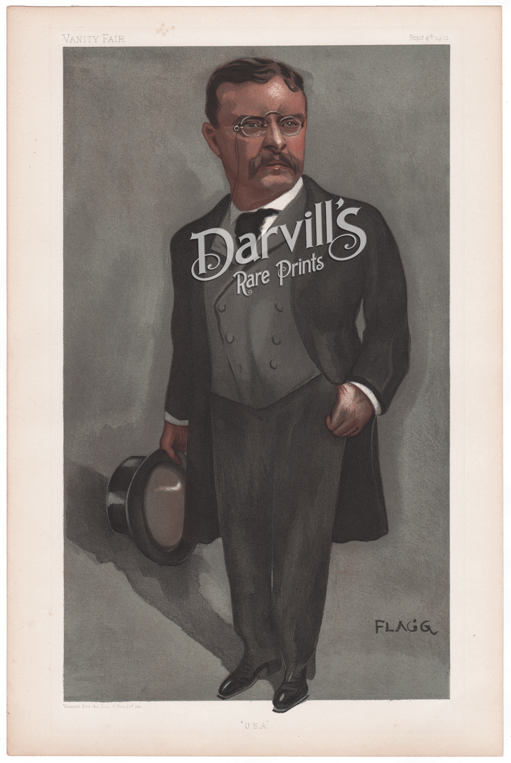 Mr Theodore Roosevelt President of the United States