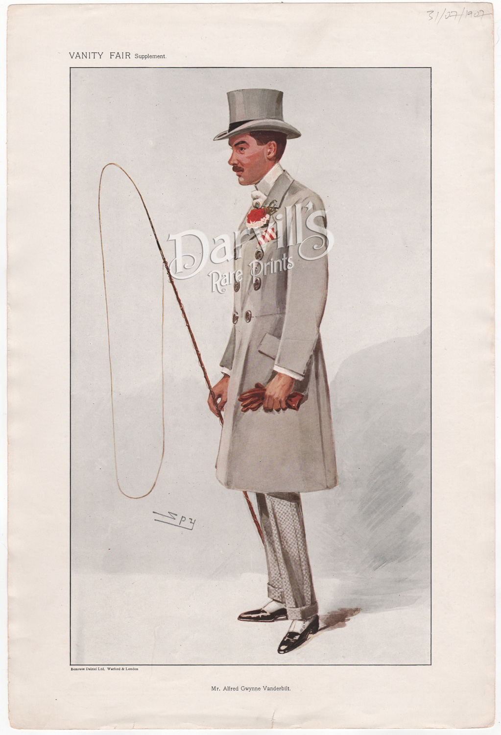 Mr Alfred Gwynne Vanderbilt