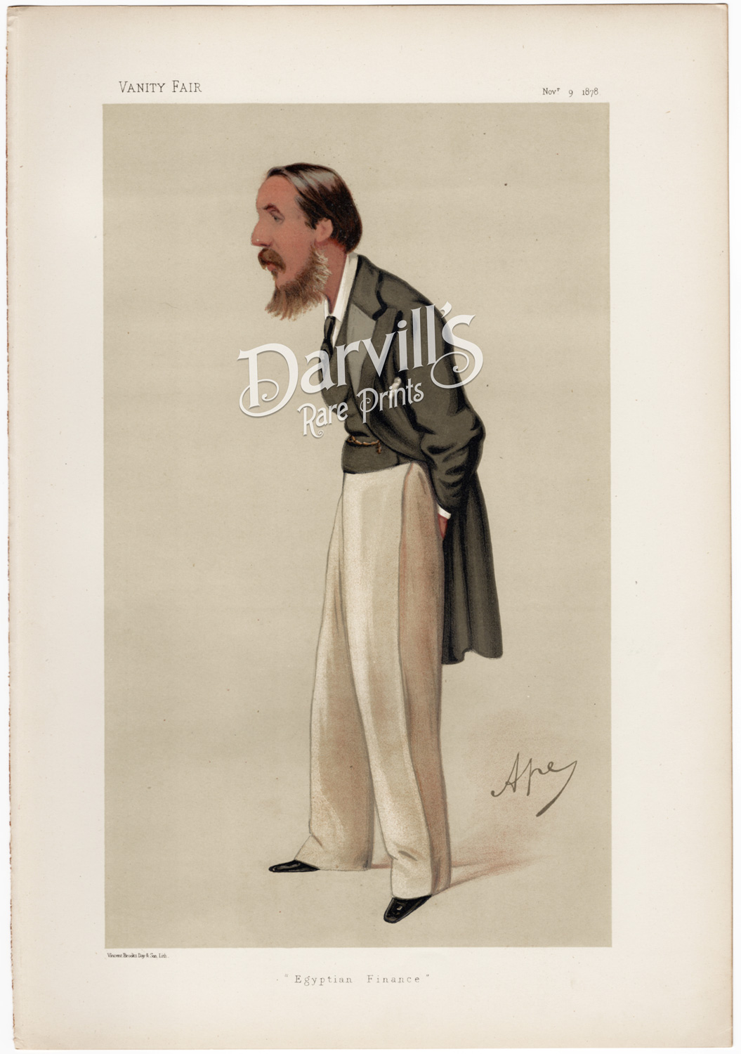 Mr Rivers Wilson Banker Nov 9 1878 Egyptian Finance