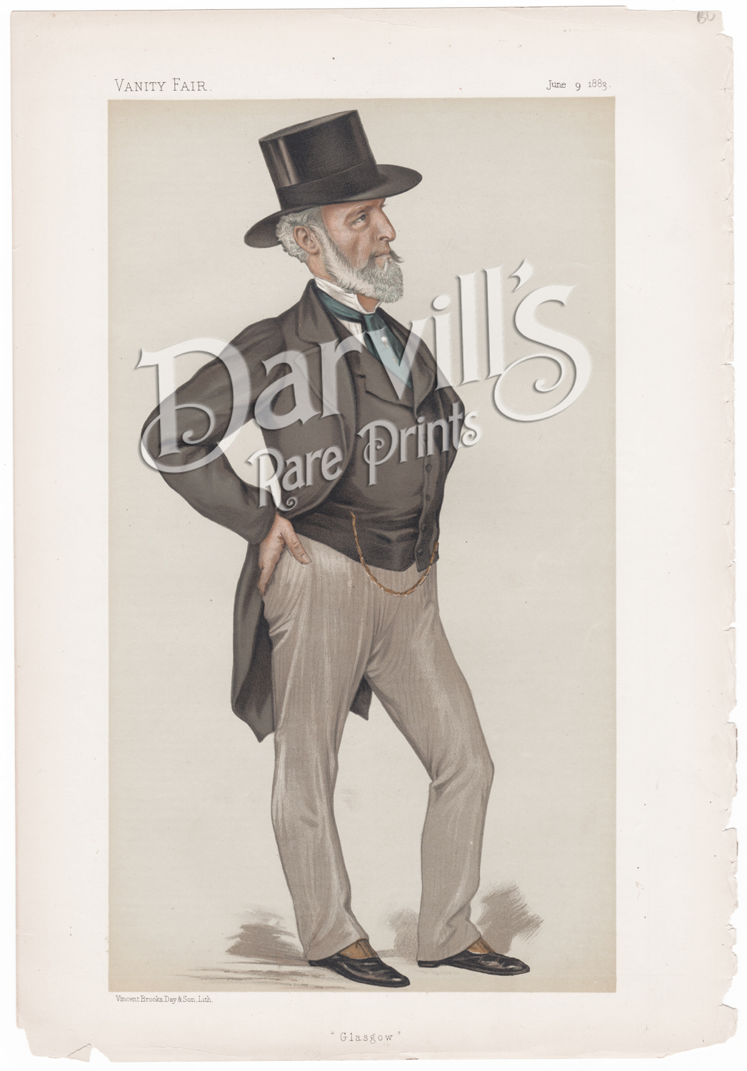 Charles Tennant June 9 1883 Glasgow