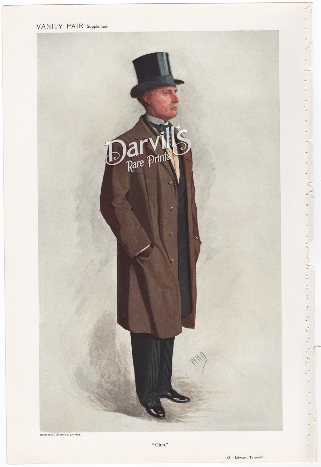 Sir Edward Tennant 1910