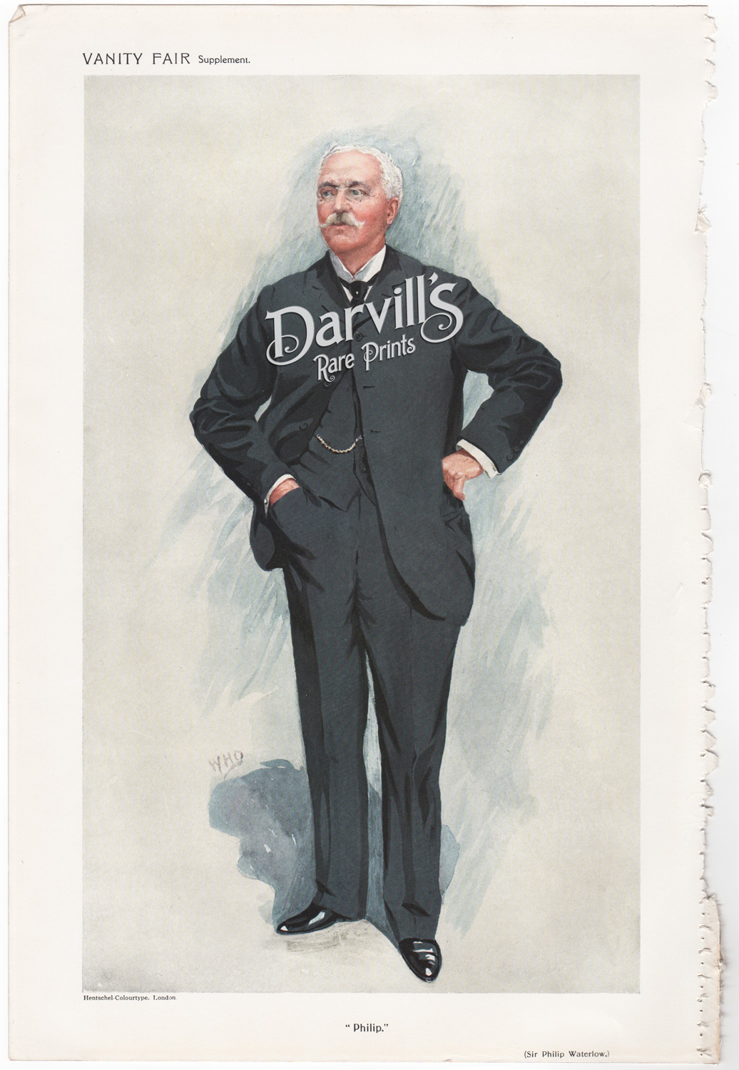 Sir Philip Hickson Waterlow Nov 30 1910