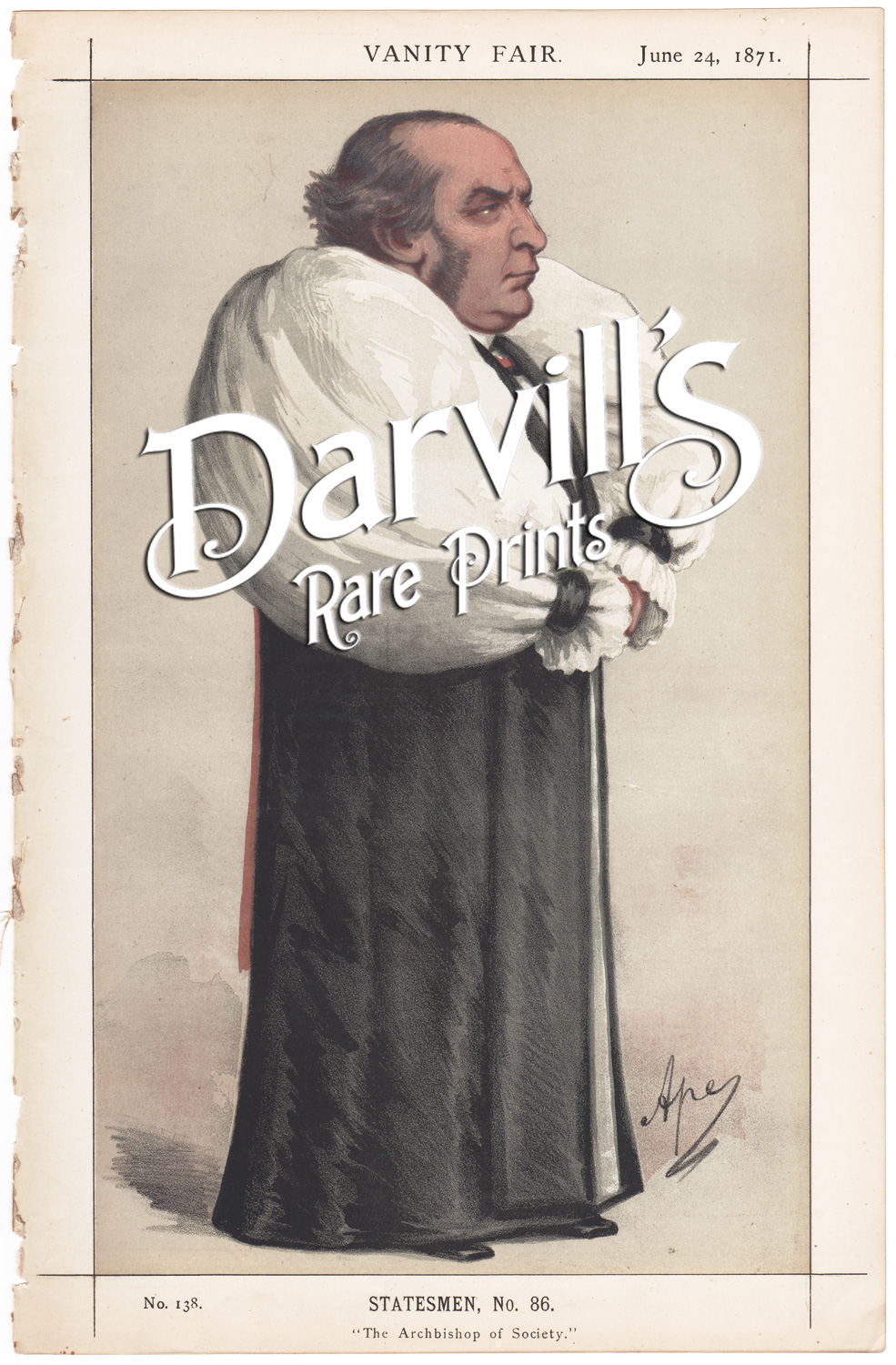 Archbishop of York June 24 1871