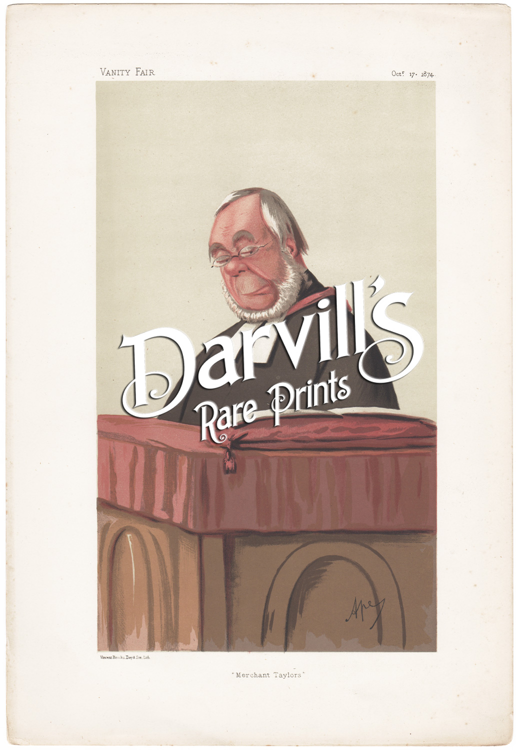 Rev James Augustus Hessey DCL Oct 17 1874