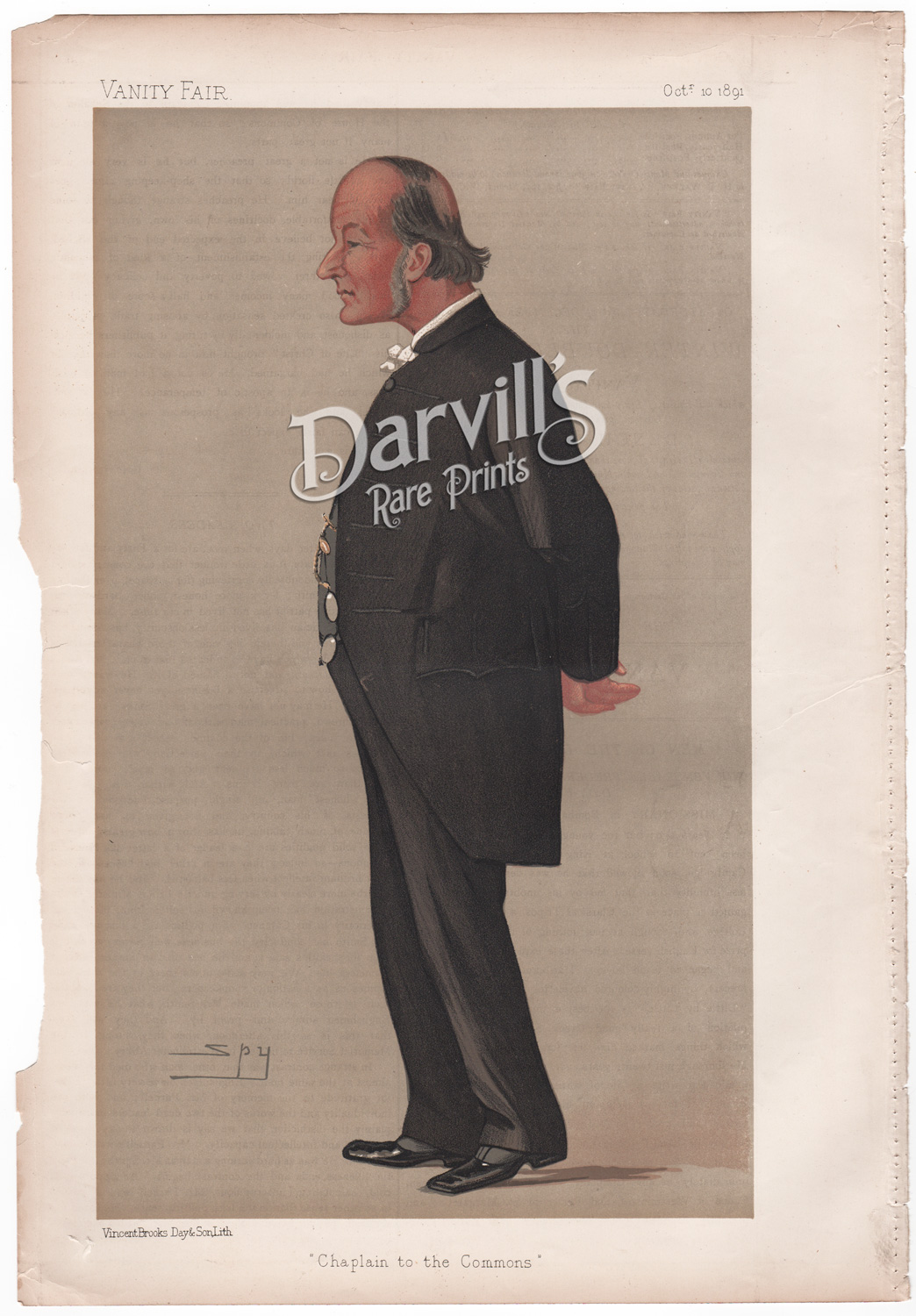 The Venerable Frederick William Farrar Oct 10 1891