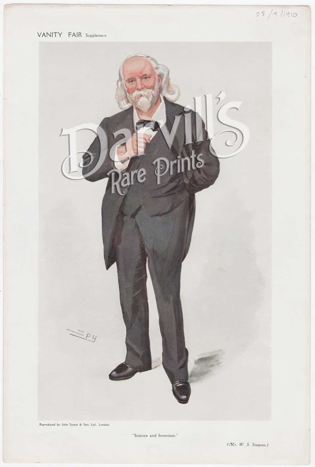 Mr. William Spiers Simpson