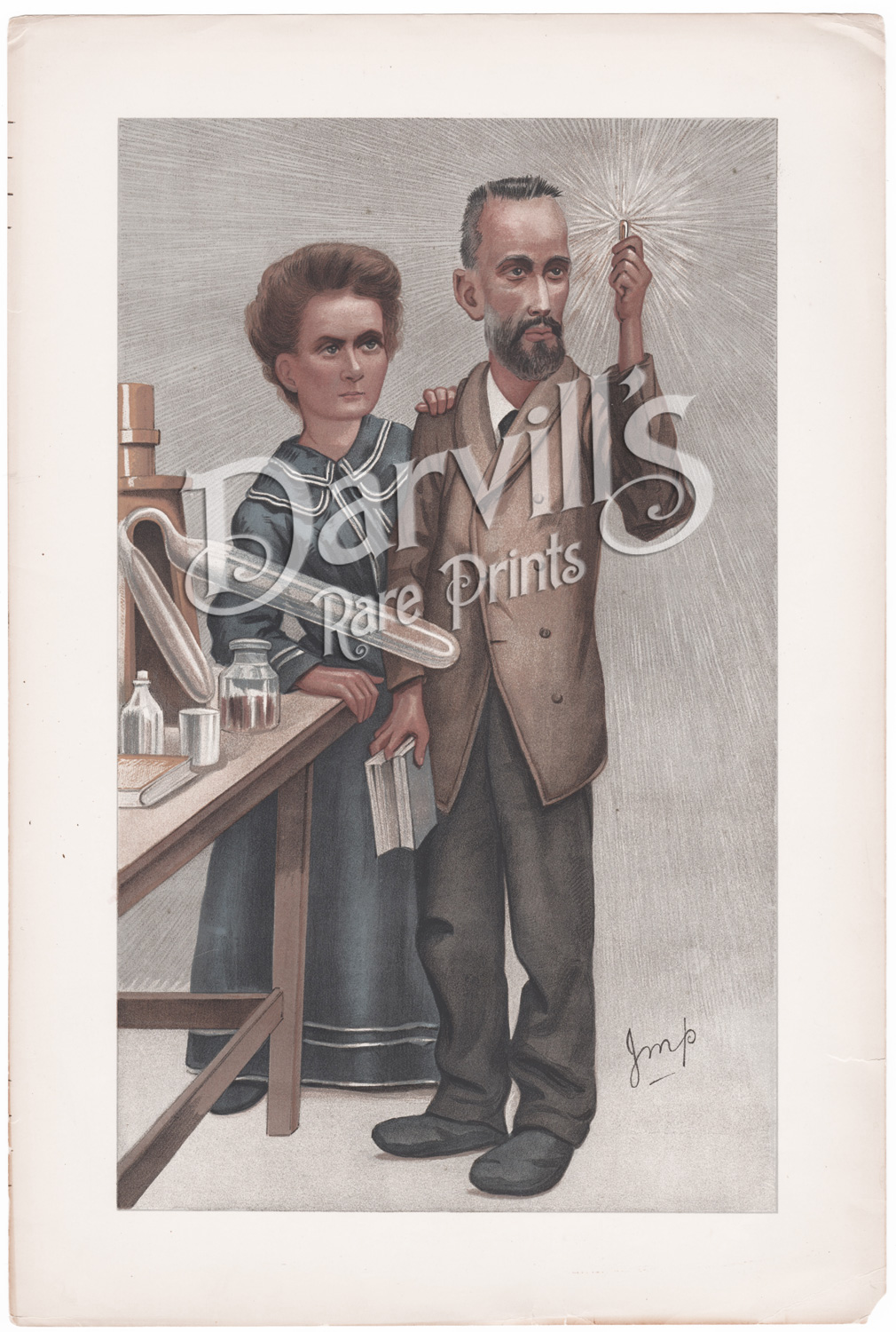 M and Mme Curie