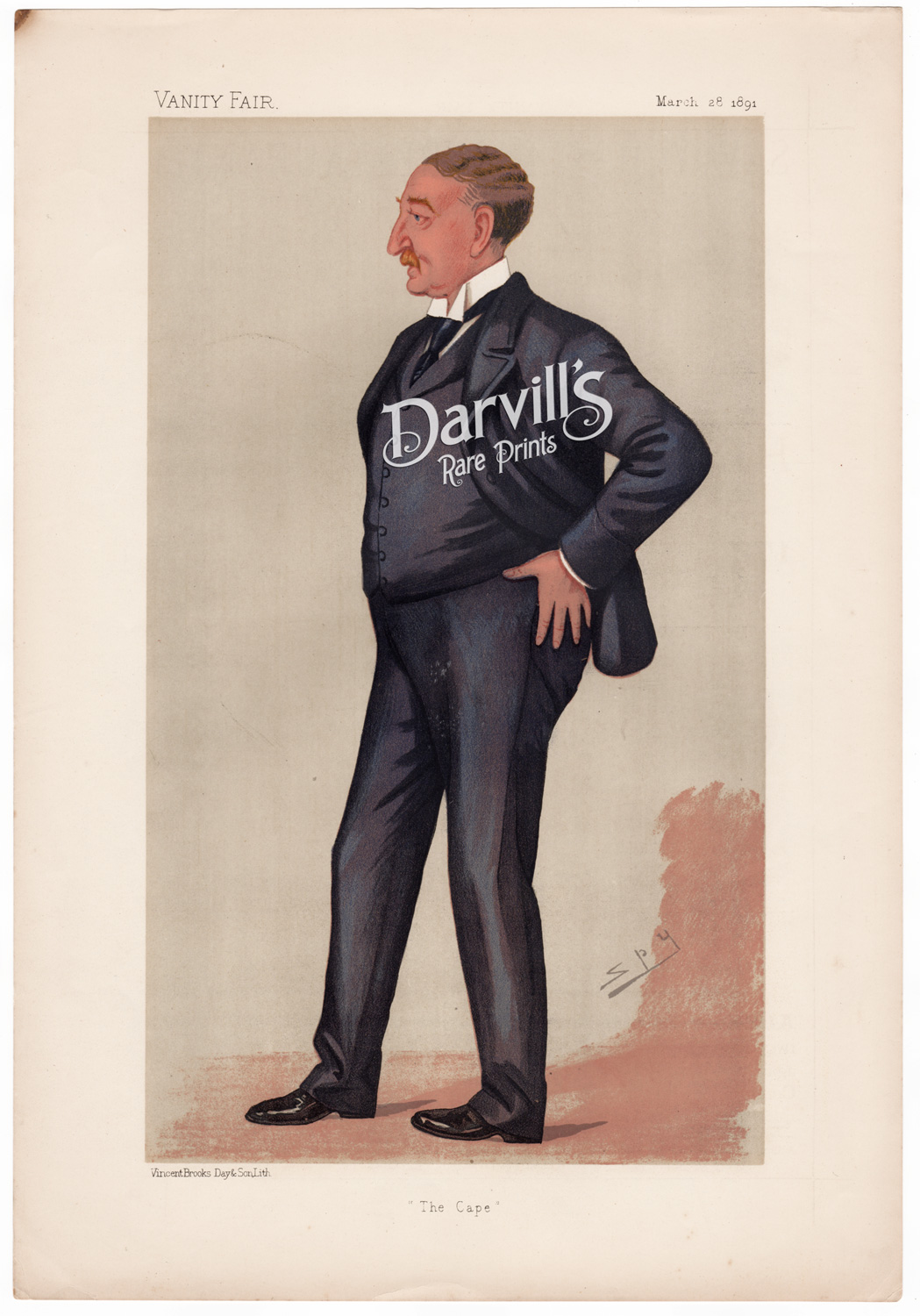 Honourable Cecil Rhodes March 28 1891