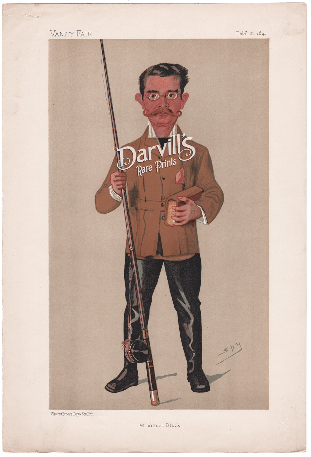 Mr William Black Feb 21 1891 Fishing