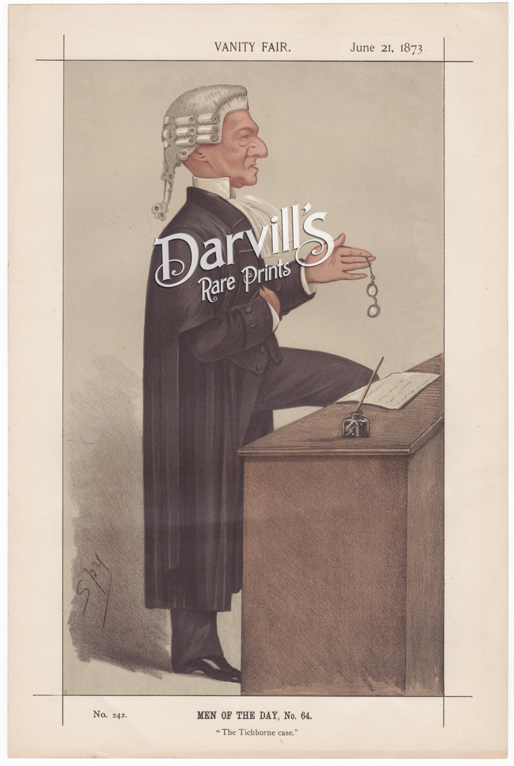 Henry Hawkins QC June 21 1873