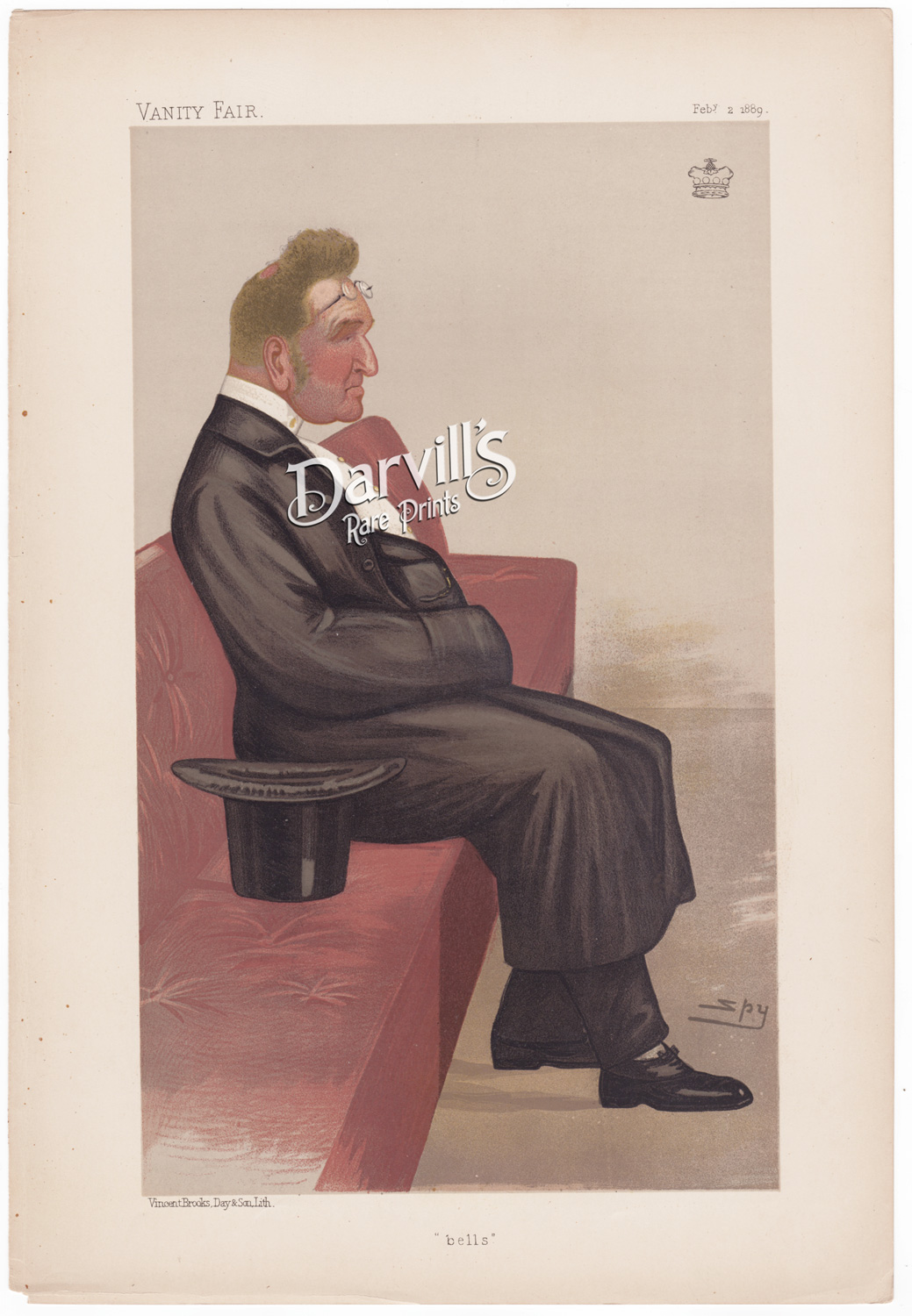 The Right Honourable Lord Grimthorpe Feb 2 1889