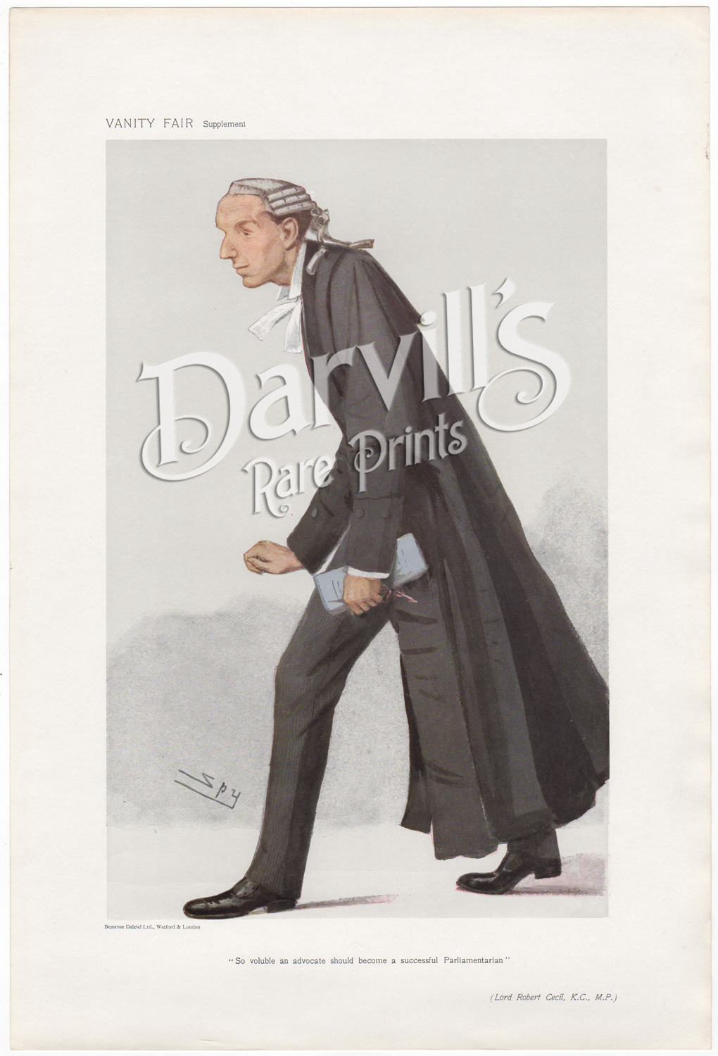 Lord Robert Cecil KC MP Feb 2 1906