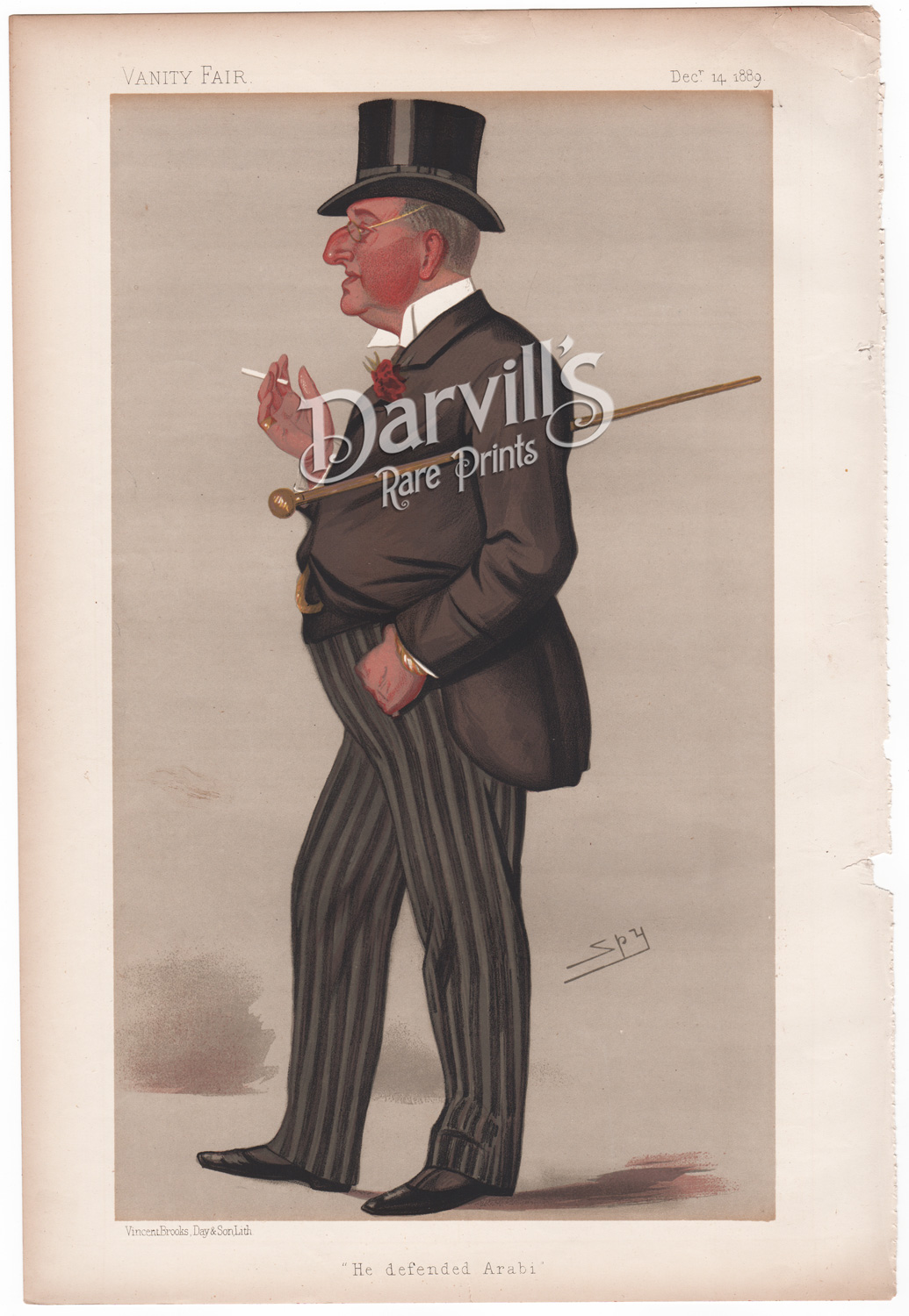 Mr Alexander Meyrick Broadley Dec 14 1889