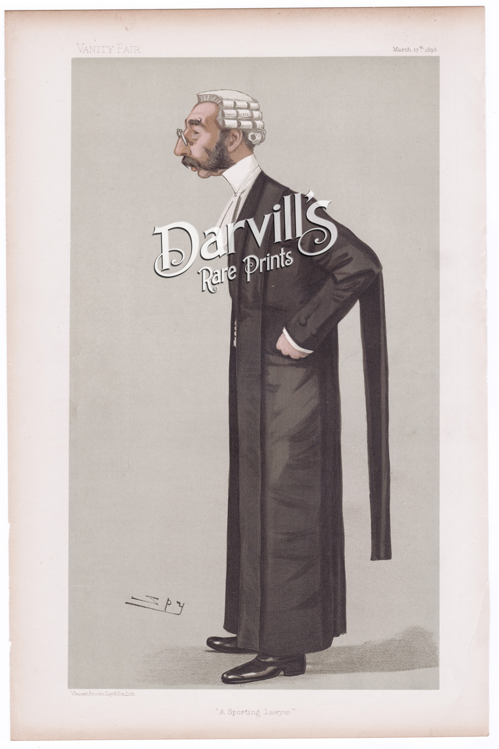 Mr John George Witt QC March 17 1898 A Sporting Lawyer