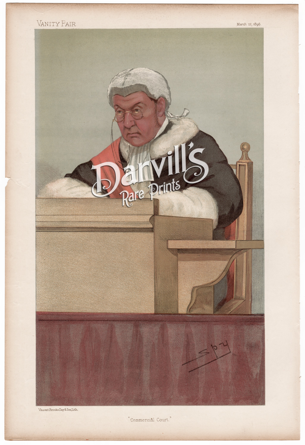 Mr Justice Mathew March 12 1896