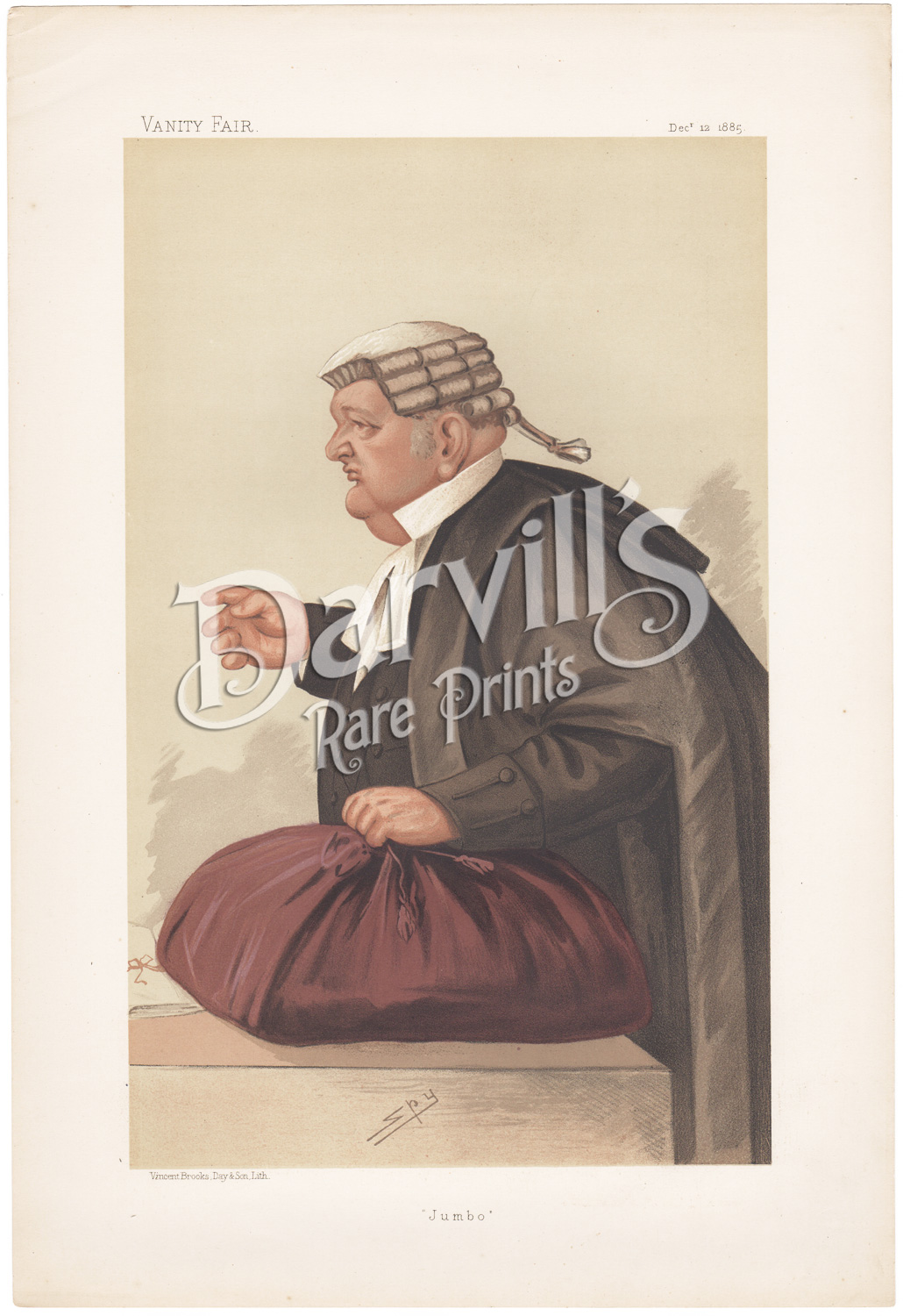 Samuel Pope QC Jumbo Dec 12 1885