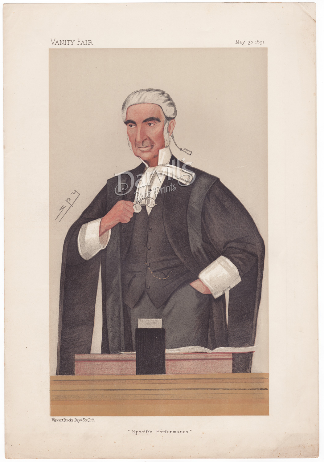 The Right Honourable Sir Edward Fry May 30 1891
